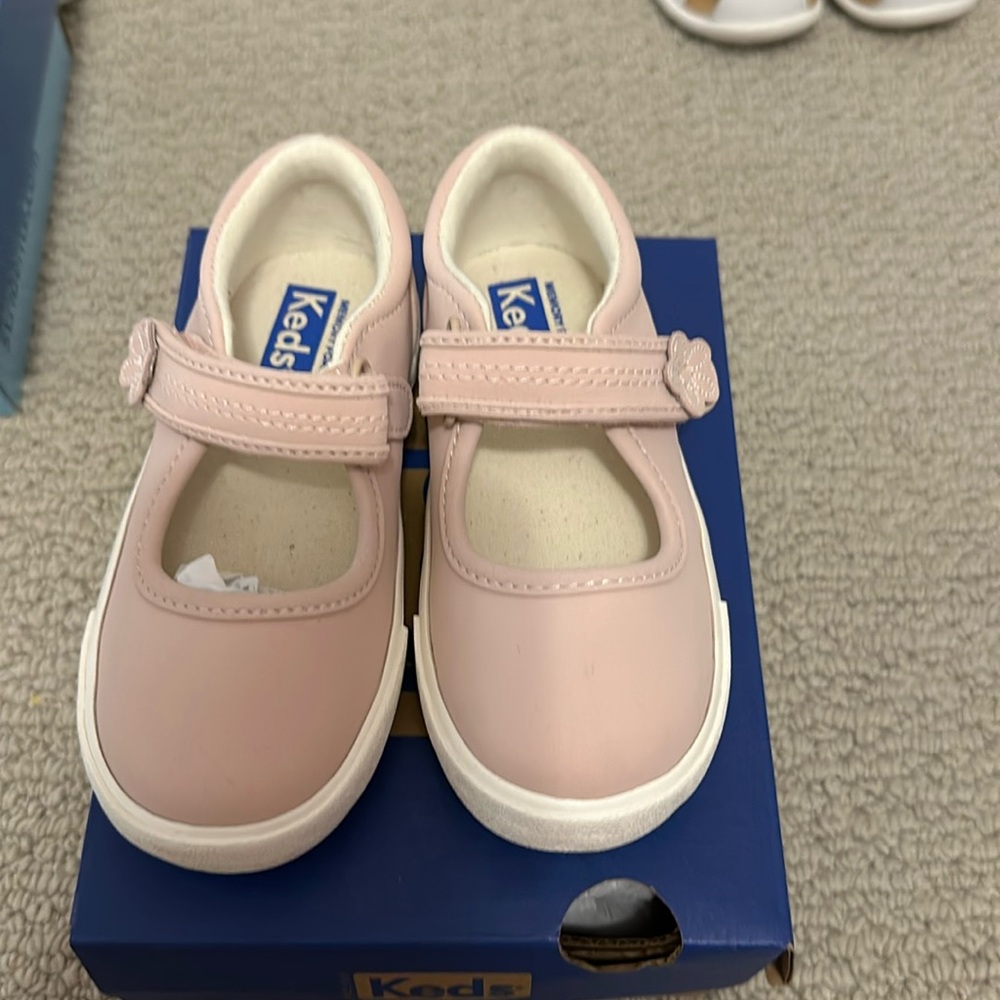 Ella pink keds Toddler shoes